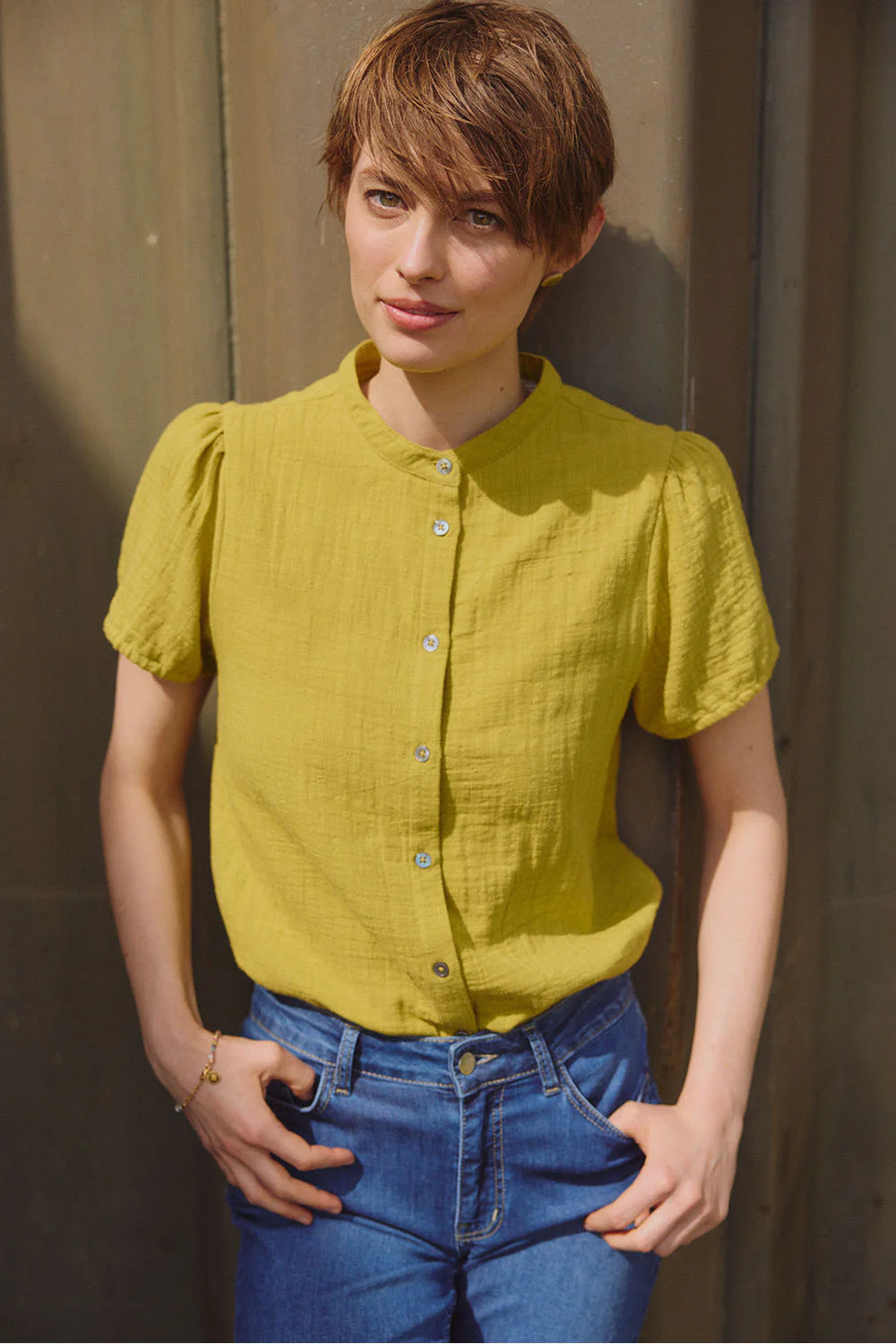 Bluse Elenaa aus Bio-Baumwolle - Image 2