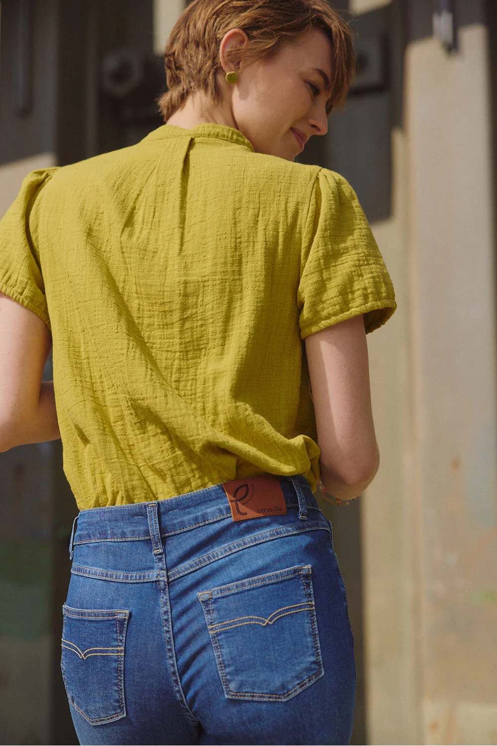 Bluse Elenaa aus Bio-Baumwolle - Image 3