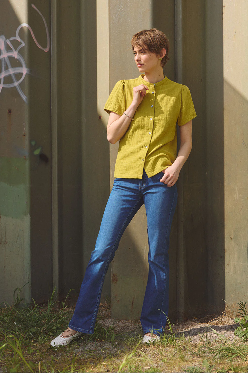 Bluse Elenaa aus Bio-Baumwolle - Image 4