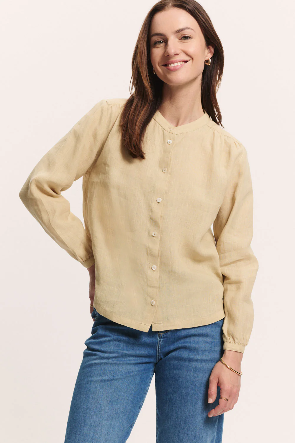 Bluse Jolaa aus Leinen