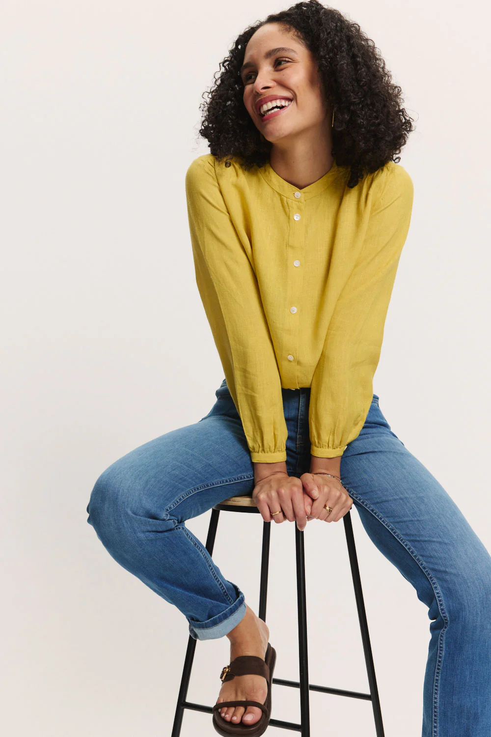Bluse Jolaa aus Leinen - Image 4