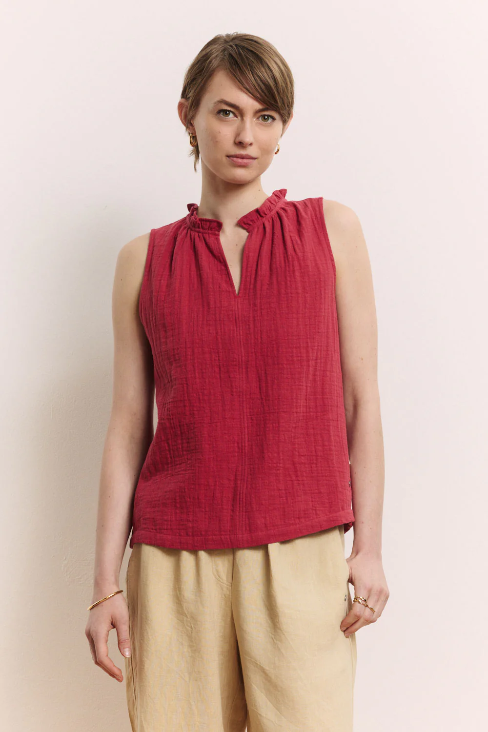 Bluse Lauraa aus Bio-Baumwolle - Image 2