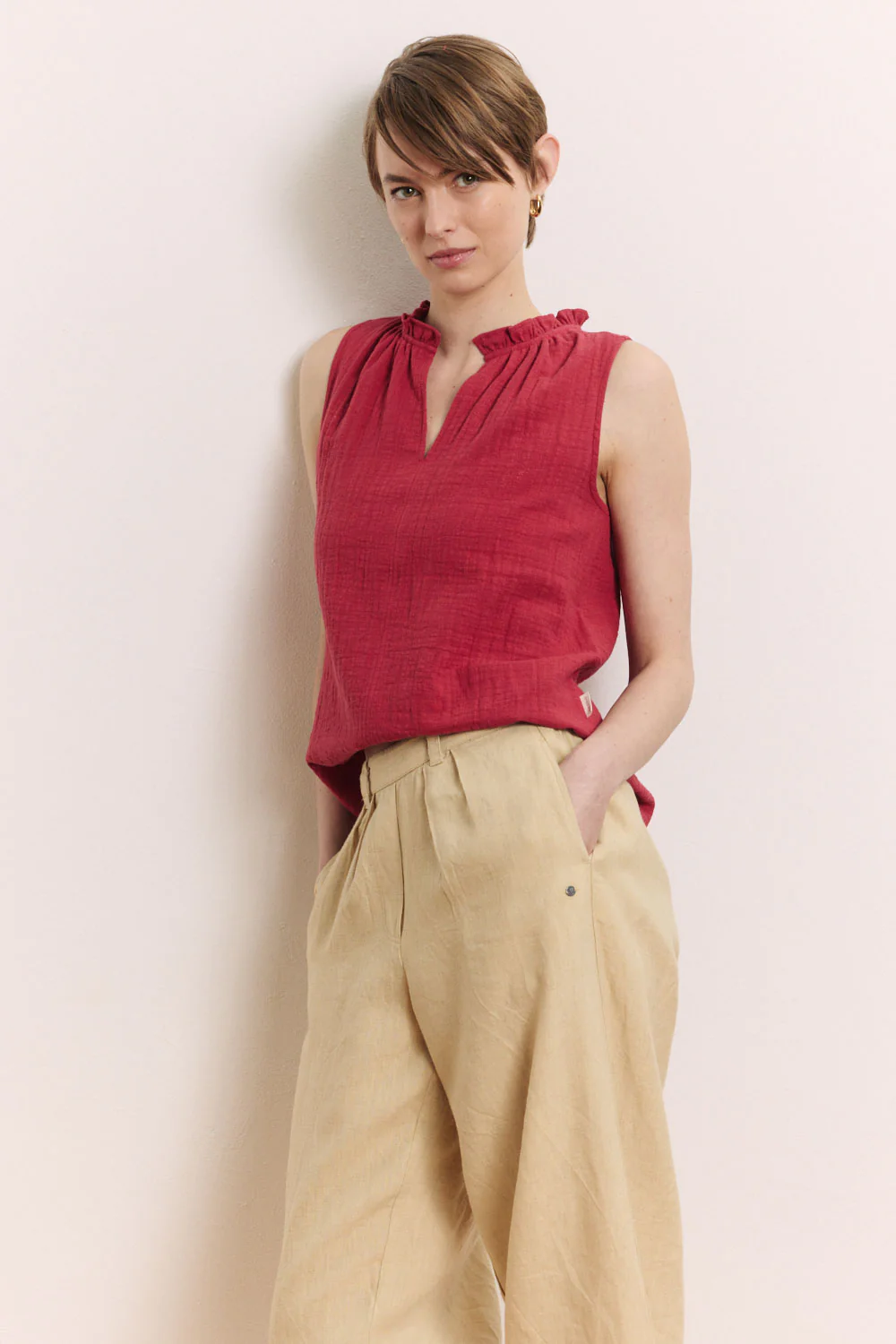 Bluse Lauraa aus Bio-Baumwolle - Image 4