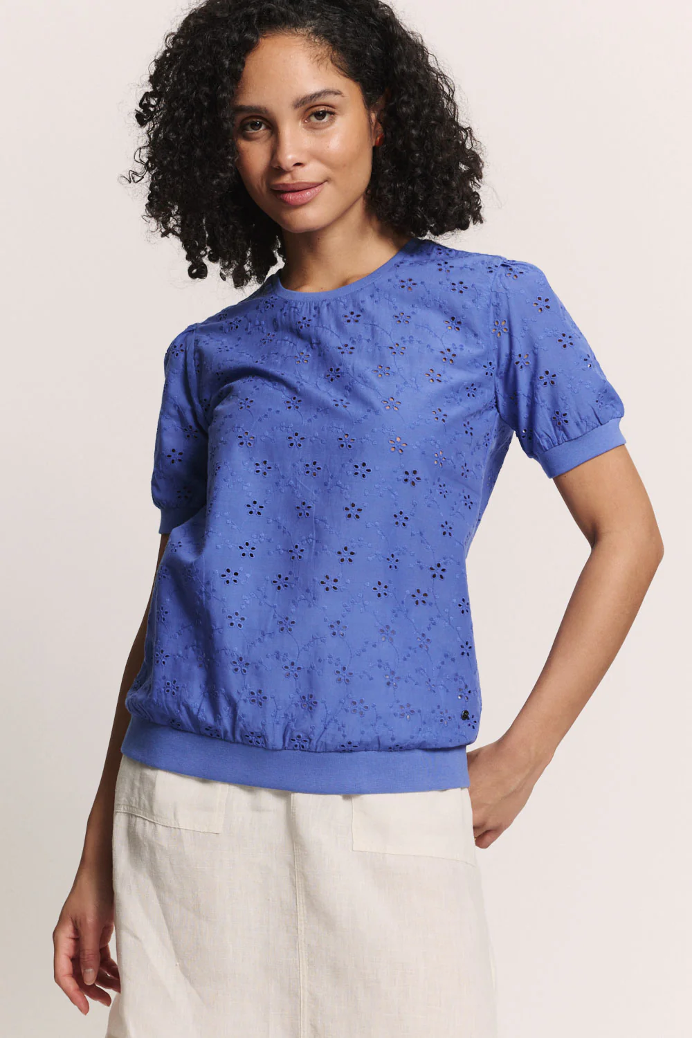 Bluse Leeaa aus Bio-Baumwolle