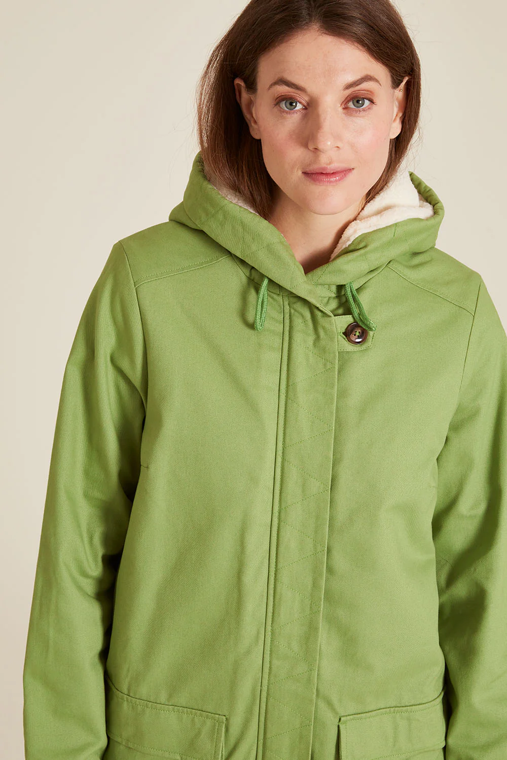 Gefütterte Jacke aus Twill - Image 3