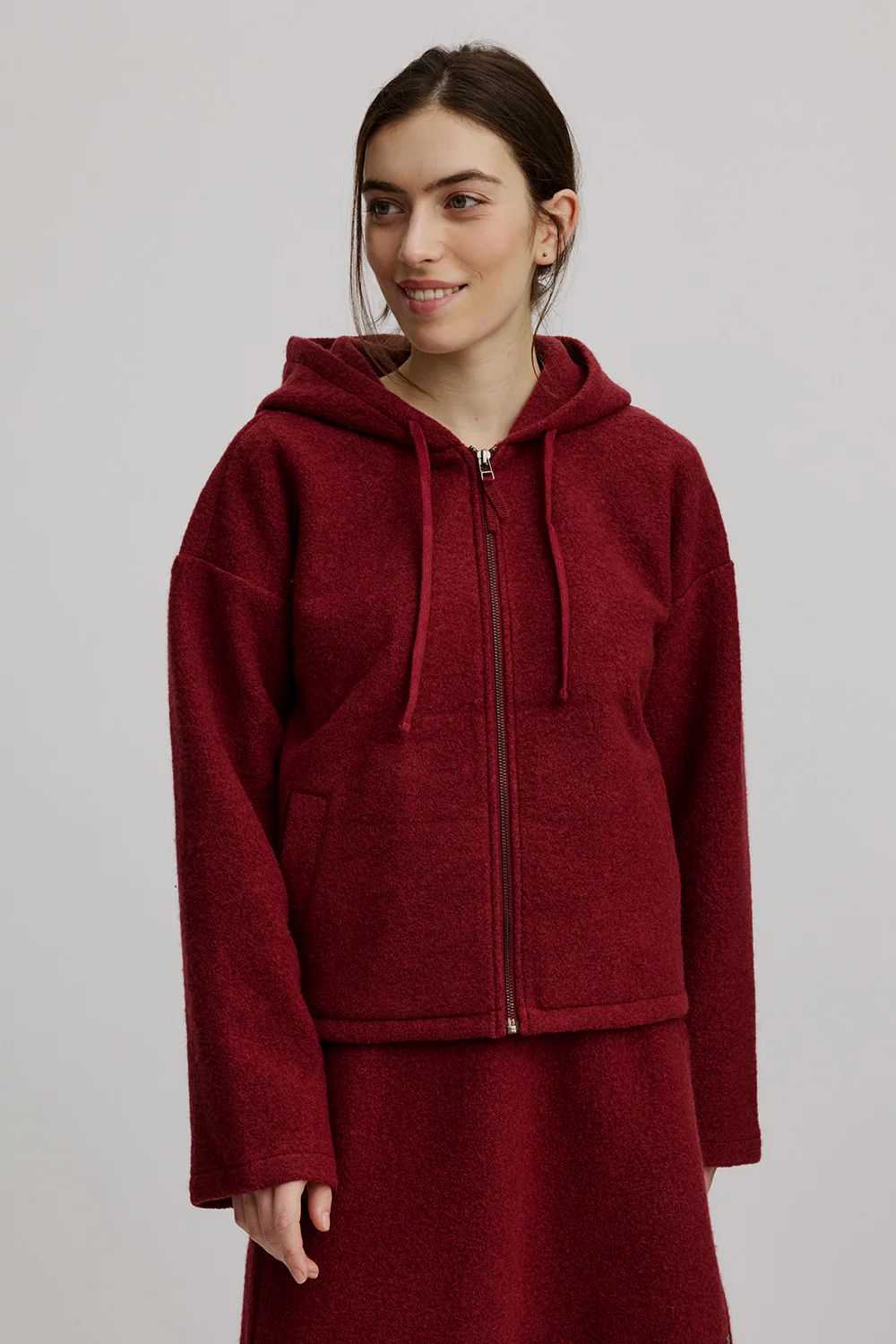 Gemütliche Jacke aus Wollwalk - Image 3
