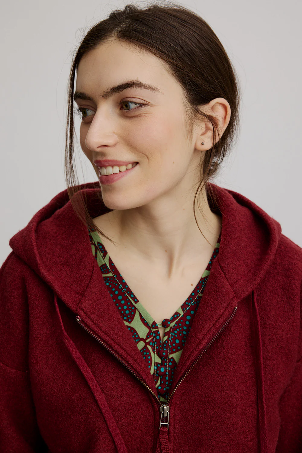 Gemütliche Jacke aus Wollwalk - Image 5