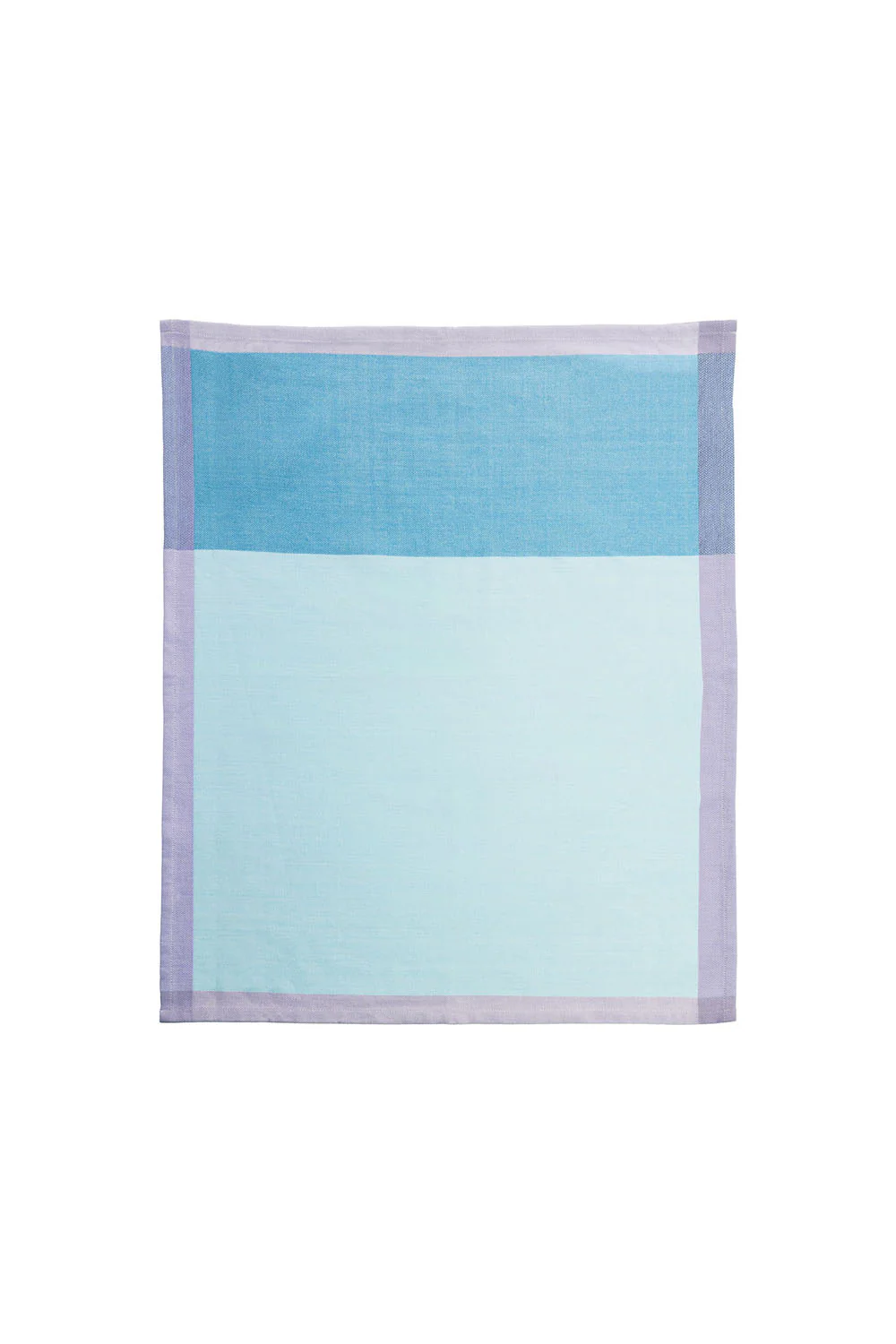 Geschirrtuch BICOLOR blue (Bio-Baumwolle)
