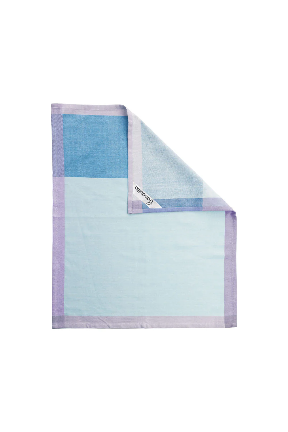 Geschirrtuch BICOLOR blue (Bio-Baumwolle) - Image 3