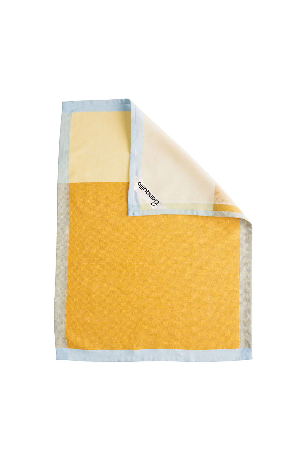 Geschirrtuch BICOLOR yellow (Bio-Baumwolle) - Image 3