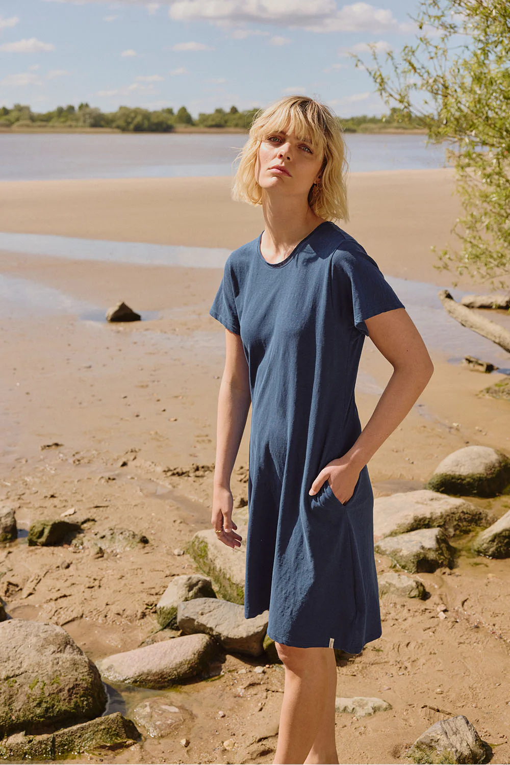 Jerseykleid Inoaa aus Leinen - Image 2