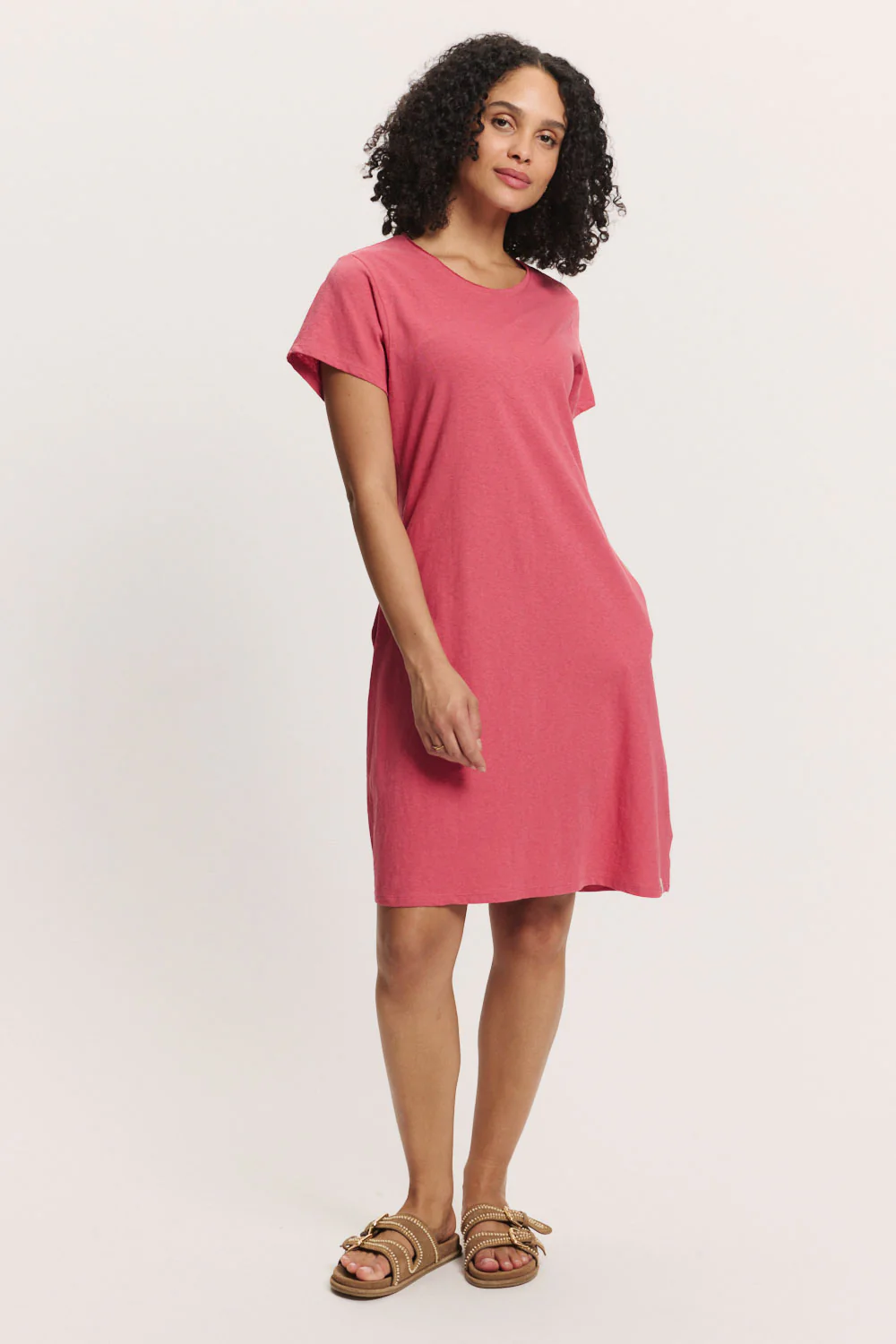 Jerseykleid Inoaa aus Leinen