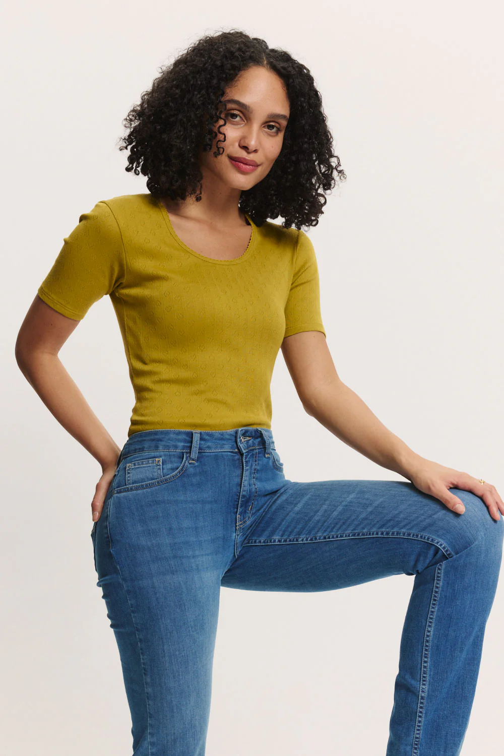 Jerseyshirt Camilaa aus Bio-Baumwolle - Image 4