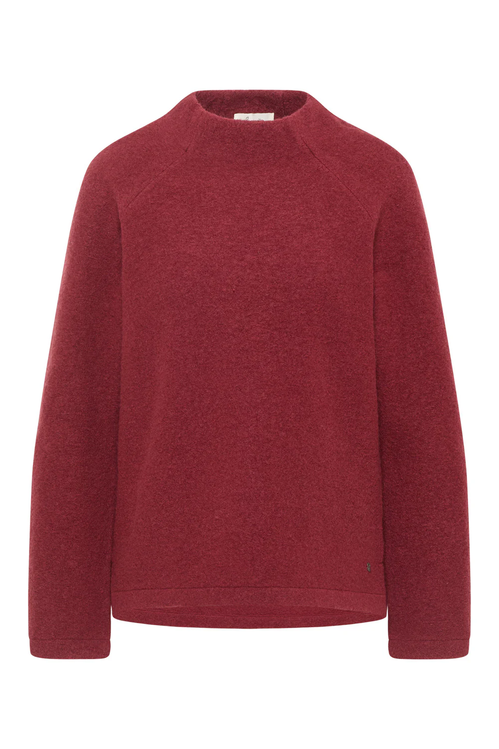 Kurzer Pullover aus reinem Wollwalk - Image 4