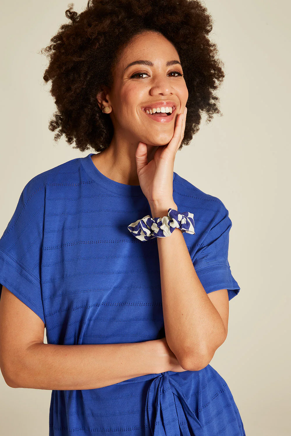 Kleid aus Ajour-Jersey - Image 3