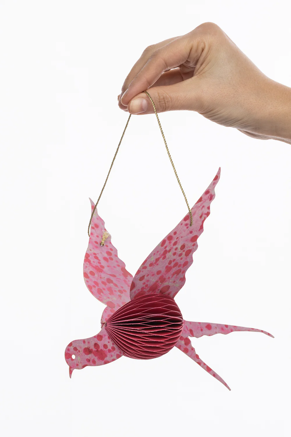 Papieranhänger PINK BIRD - Image 2
