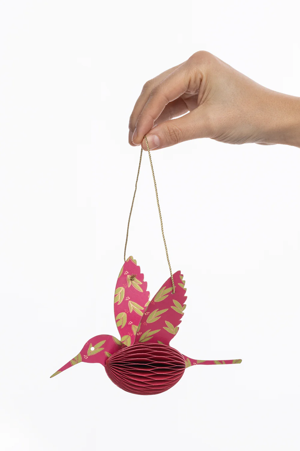 Papieranhänger PINK HUMMINGBIRD - Image 2