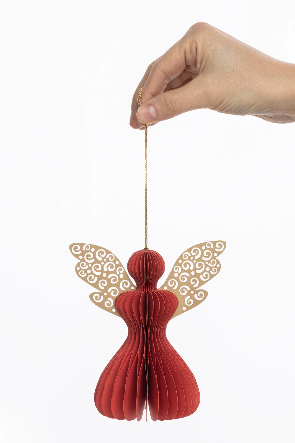 Papieranhänger RED ANGEL - Image 2