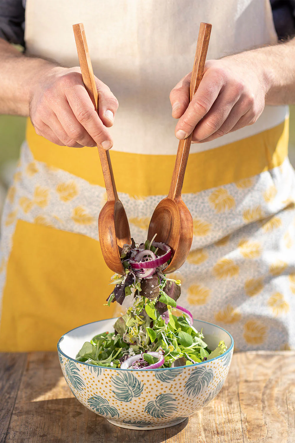 Salatbesteck NATURAL NEEM - Image 5