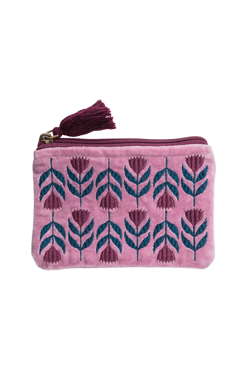 Samttäschchen FLORAL (Bio-Baumwolle) - Image 2
