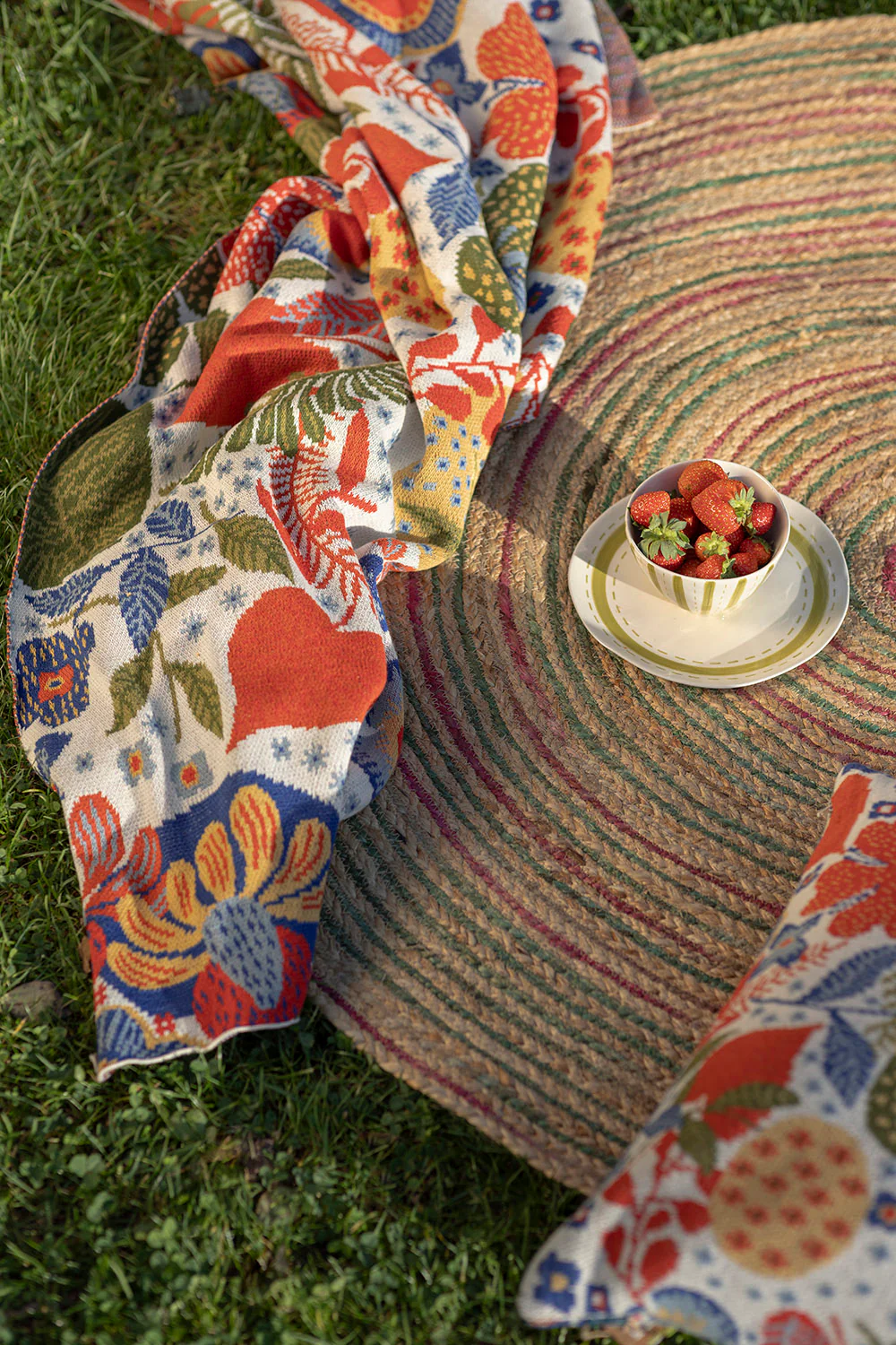 Strickdecke Flower - Image 3