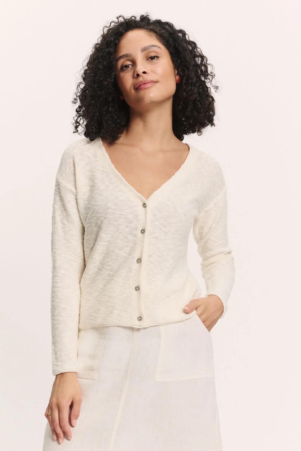 Strickjacke Ronjaa aus Bio-Baumwolle - Image 2