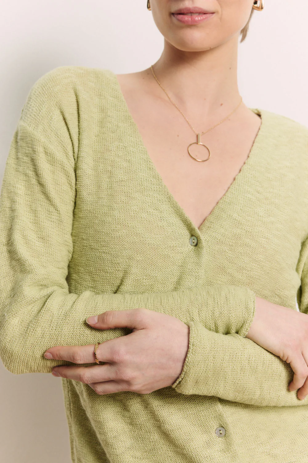 Strickjacke Ronjaa aus Bio-Baumwolle - Image 3