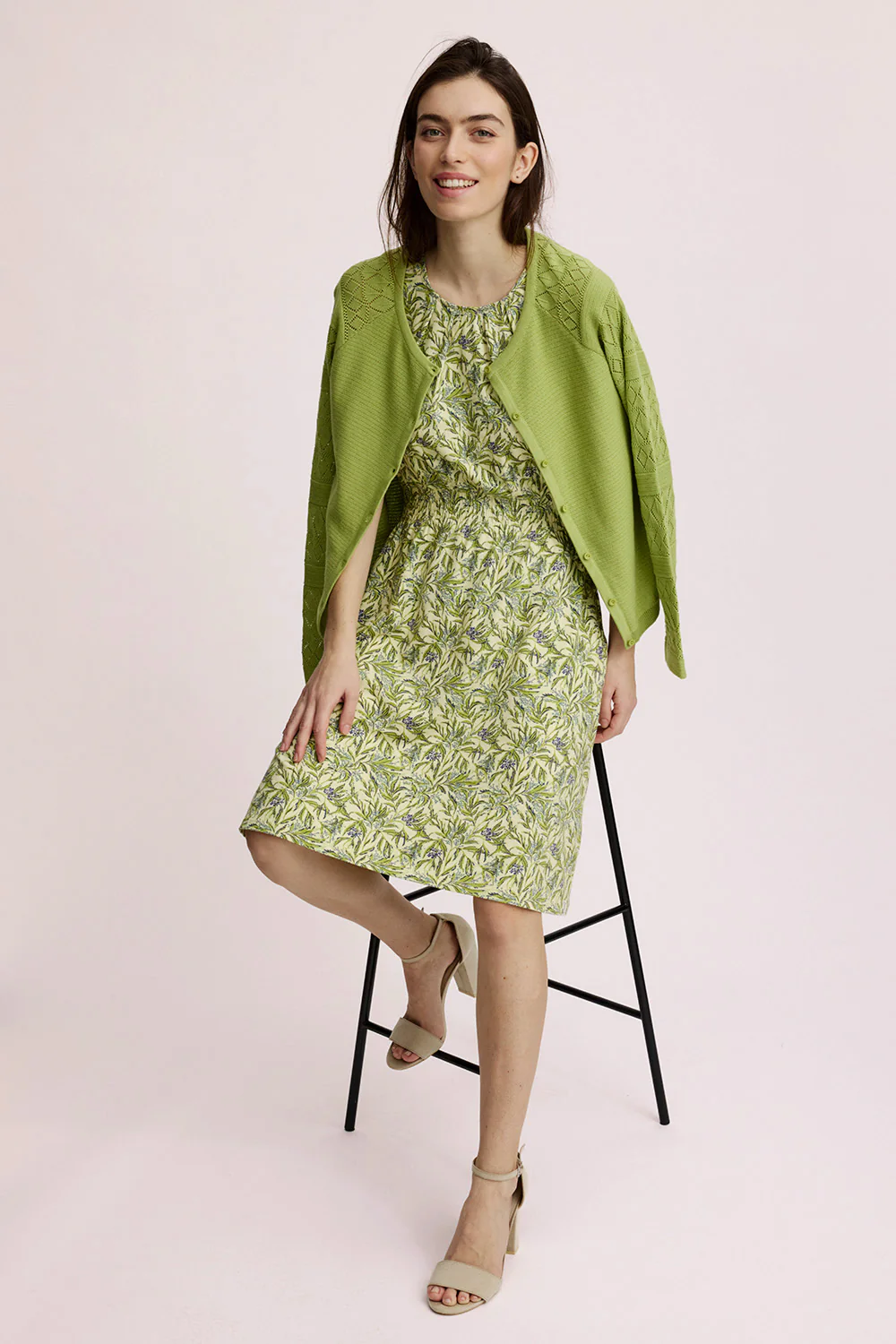 Jersey-Kleid bedruckt - Image 4