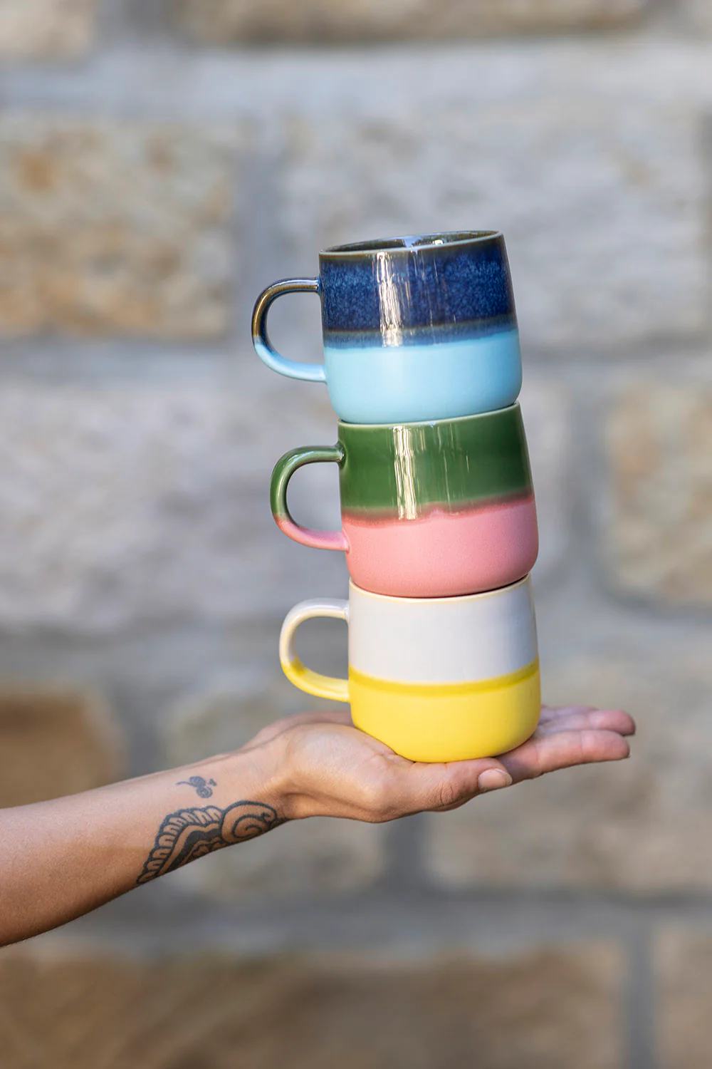 Tasse INDUSTRIAL 390 ml, gelb - Image 4