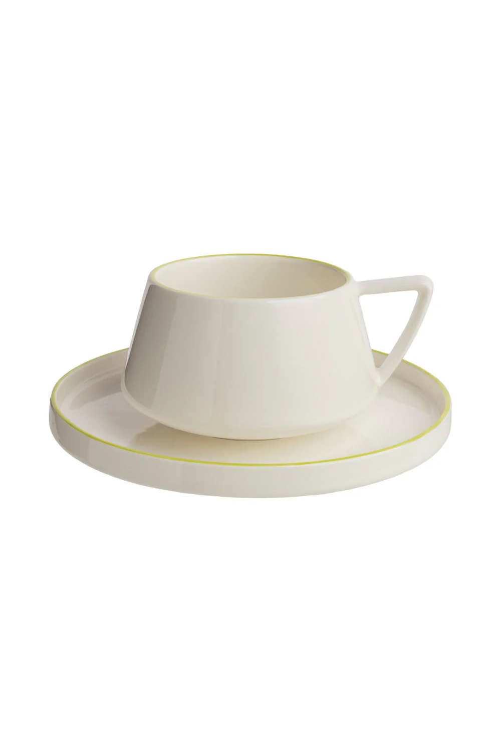Tasse und Untertasse TINTED GRACE limon