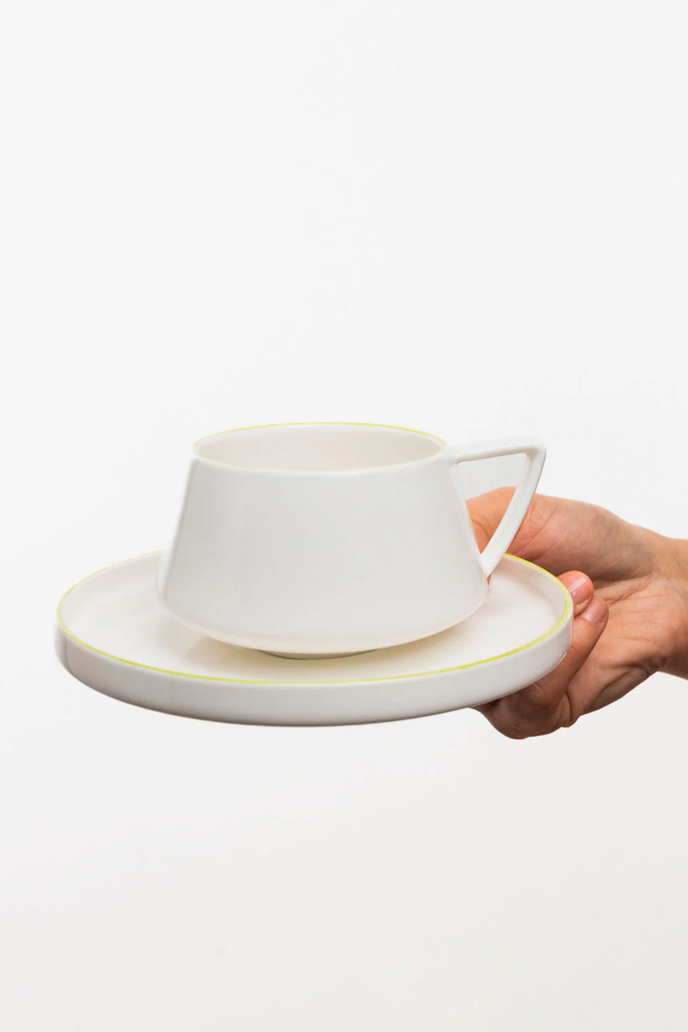 Tasse und Untertasse TINTED GRACE limon - Image 2