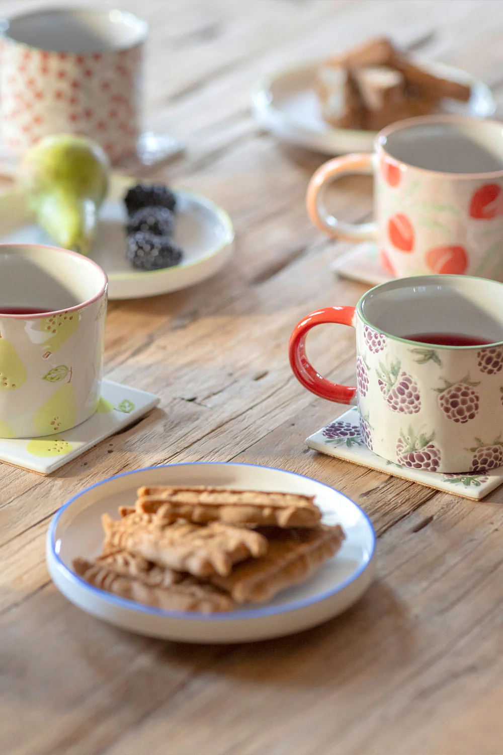 Tasse VINTAGE GARDEN red - Image 4