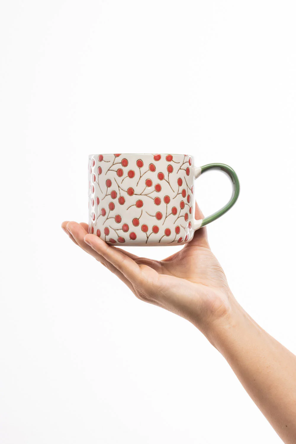 Tasse VINTAGE GARDEN red - Image 3
