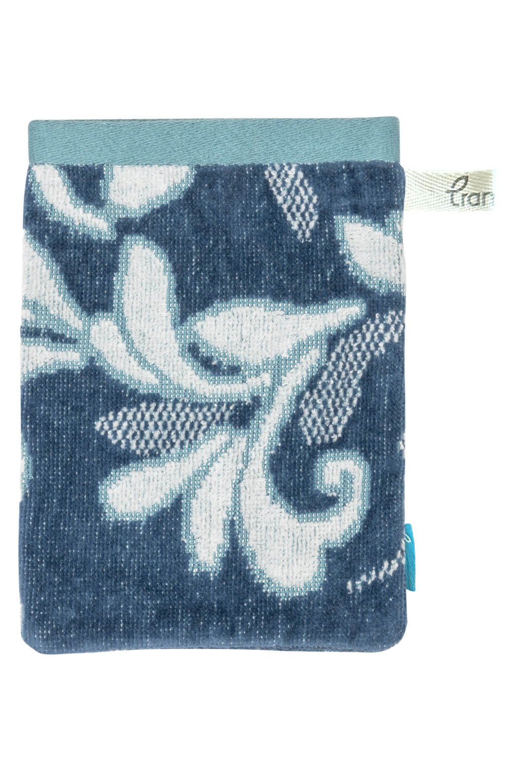 Waschhandschuh FLORAL (Bio-Baumwolle)